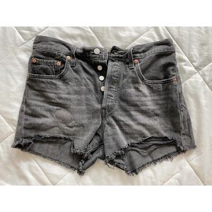 Wrangler, black shorts, size 27